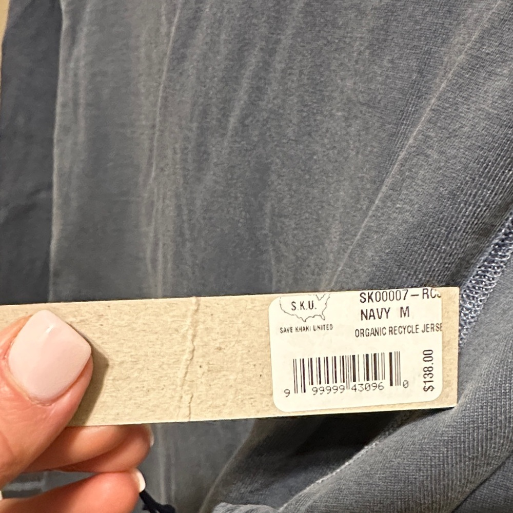 SKU Men's Slate Blue Hooded Long-Sleeve Shirt - Picture 2 of 7